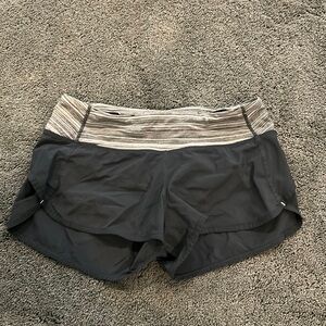 Grey Lululemon shorts
